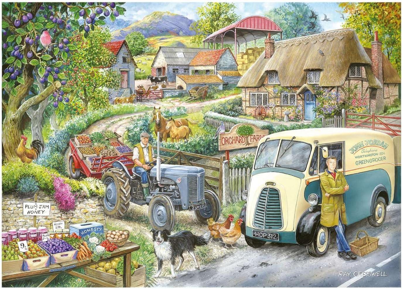 House of Puzzles Plum Jam Jigsaw Puzzle (500 Pieces)