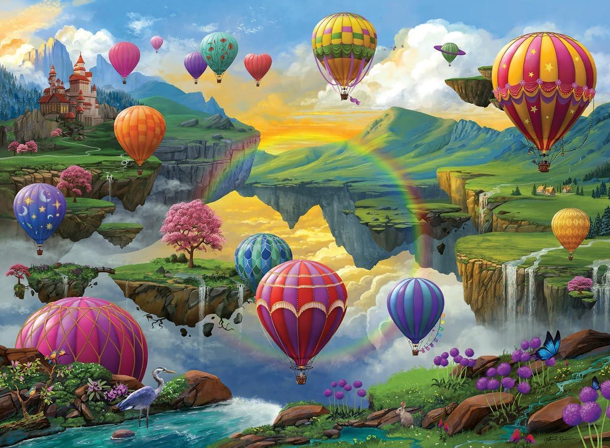 Ravensburger Air Balloon Valley Jigsaw Puzzle (500 Pieces)