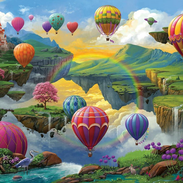 Ravensburger Air Balloon Valley Jigsaw Puzzle (500 Pieces)