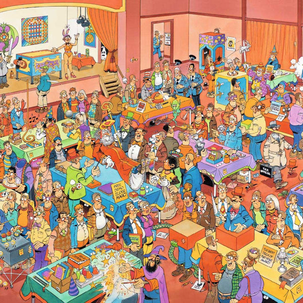 Jan Van Haasteren The Magic Fair Jigsaw Puzzle (1000 Pieces) - DAMAGED