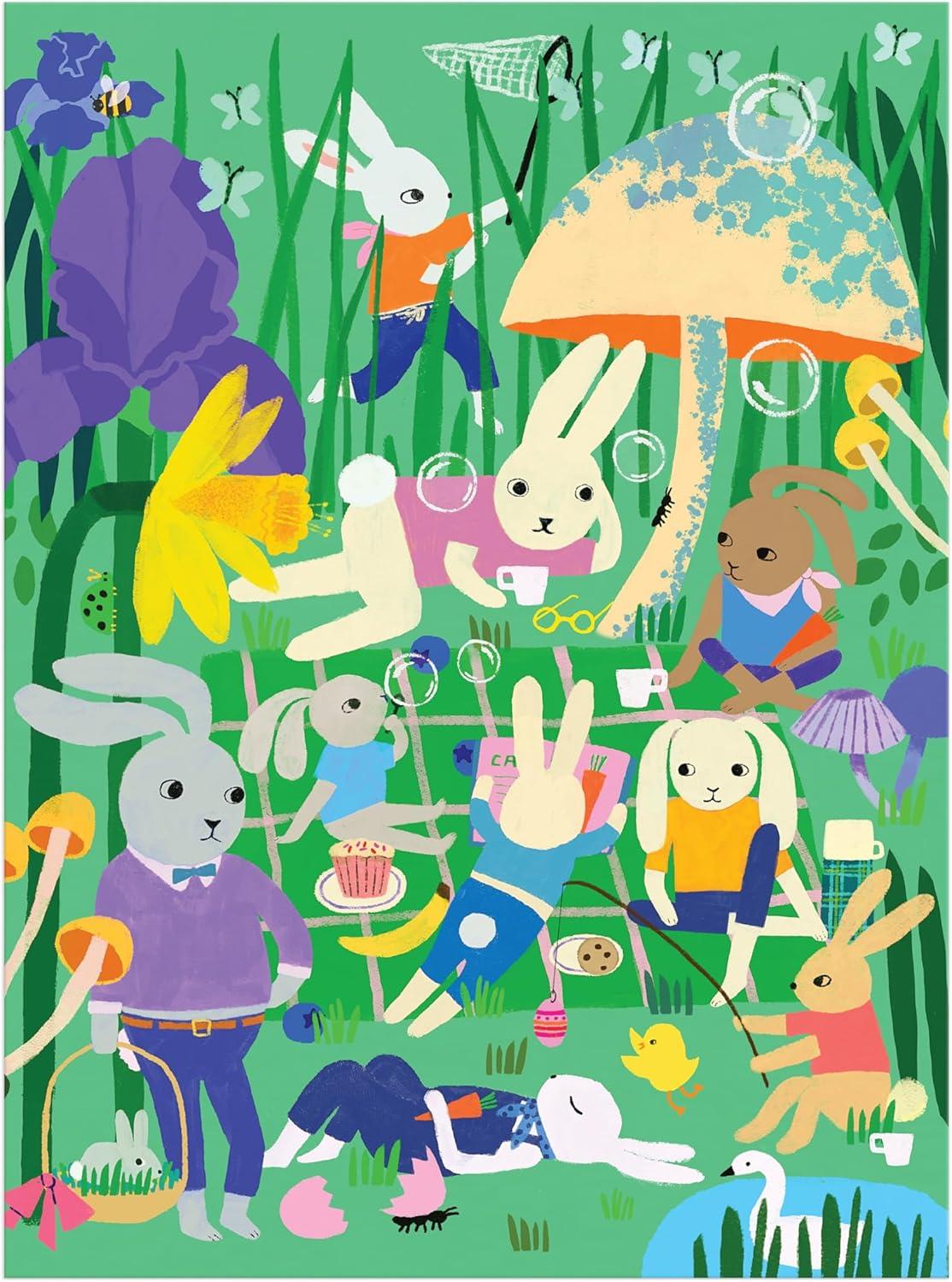 Galison Bunny Daydream Jigsaw Puzzle (1000 Pieces)