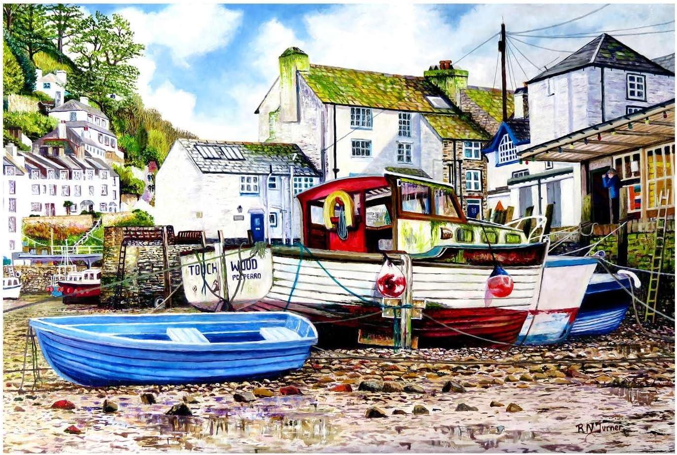 House of Puzzles Polperro Jigsaw Puzzle (1000 Pieces)