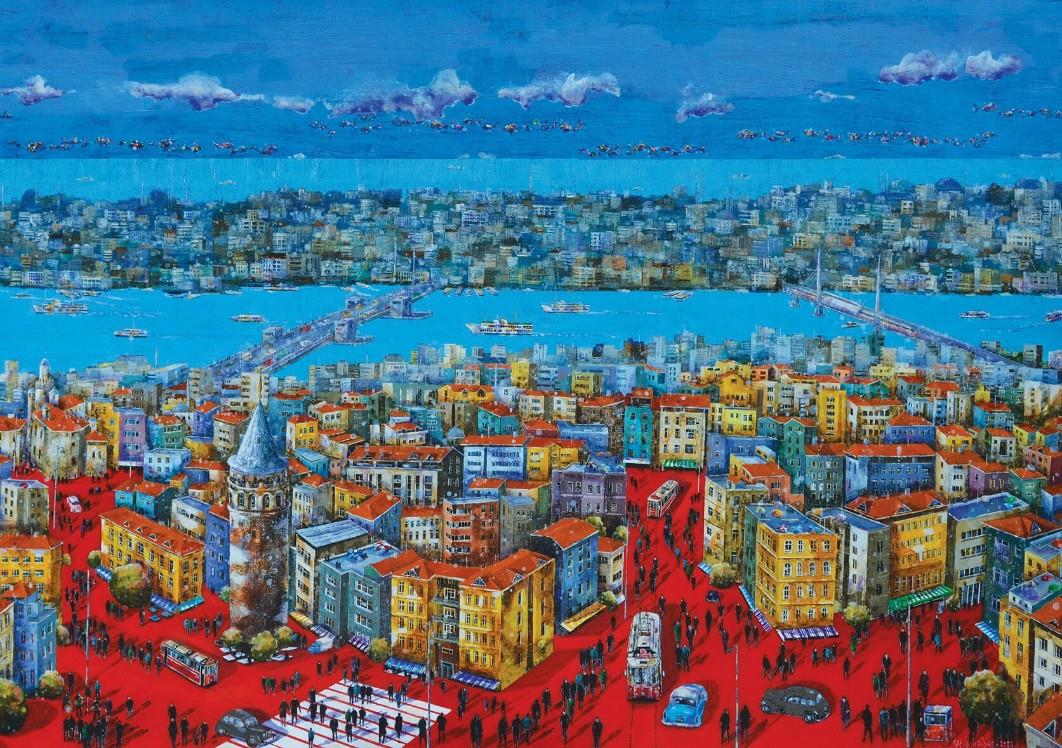 Art Puzzle An Istanbul Tale Jigsaw Puzzle (1000 Pieces)