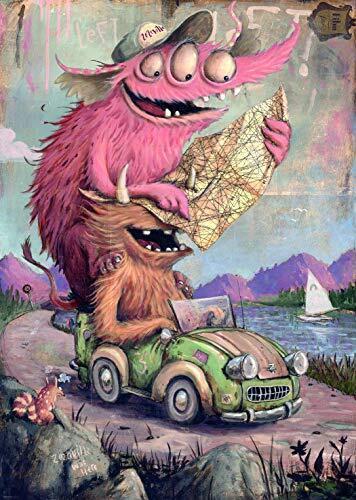 Heye Zozoville Road Trippin' Jigsaw Puzzle (2000 Pieces)
