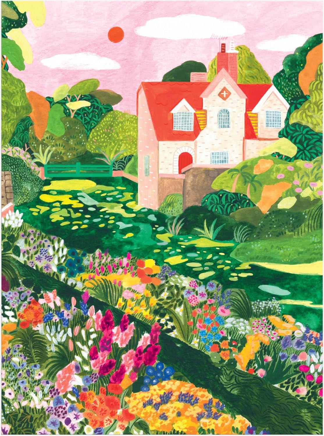 Galison Blooming Meadow, Victoria Ball Jigsaw Puzzle (1000 Pieces)