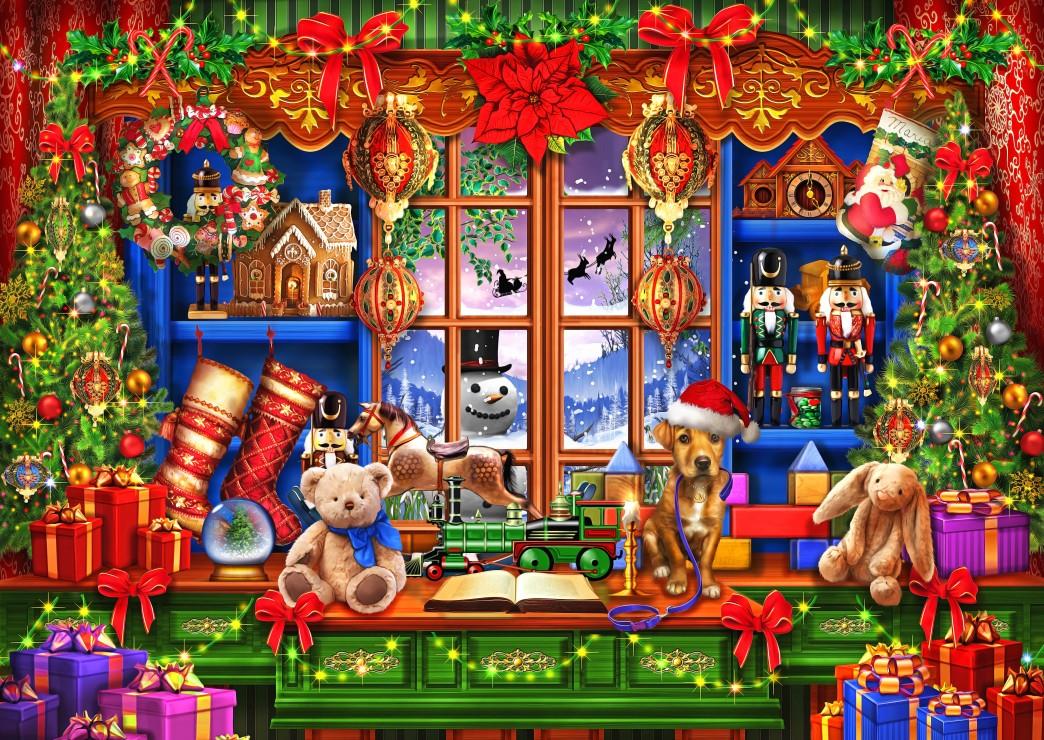 Bluebird Ye Old Christmas Shoppe Jigsaw Puzzle (2000 Pieces)