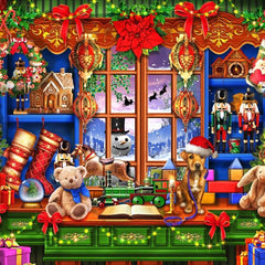 Bluebird Ye Old Christmas Shoppe Jigsaw Puzzle (2000 Pieces)