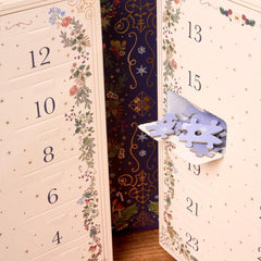 Gibsons Art File Tales of Christmas Advent Calendar 24 Mini Jigsaw Puzzles DAMAGED BOX