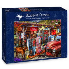 Bluebird On The Back Roads In The Country Jigsaw Puzzle (1000 Pieces)