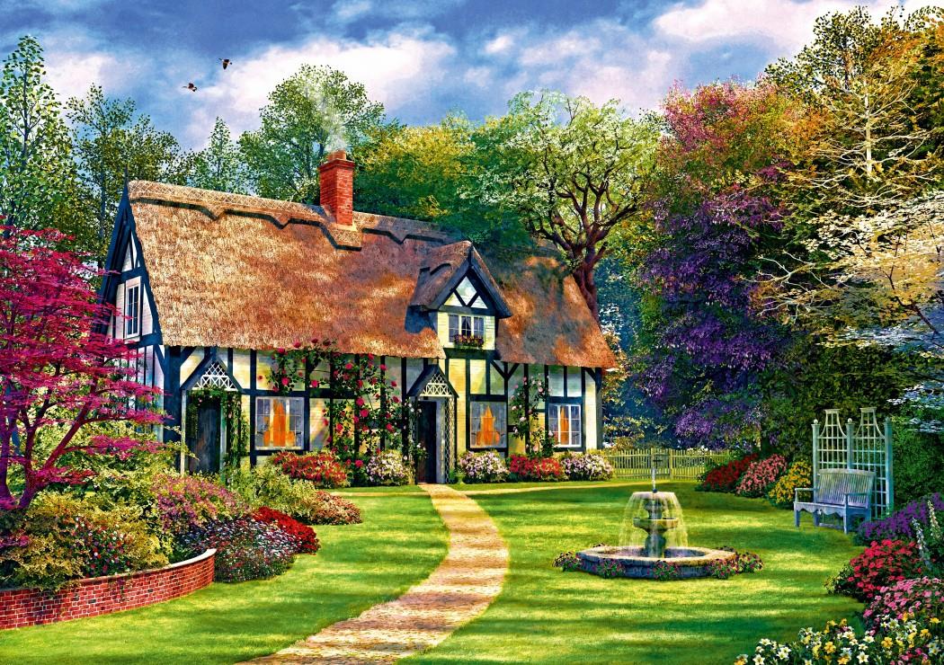 Bluebird The Hideaway Cottage Jigsaw Puzzle (2000 Pieces)