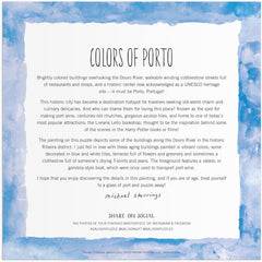 Galison Colors of Porto, Michael Storrings Jigsaw Puzzle (500 Pieces)