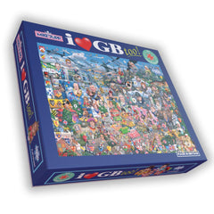 I Love GB Too! Mike Jupp Jigsaw Puzzle (1000 Pieces)