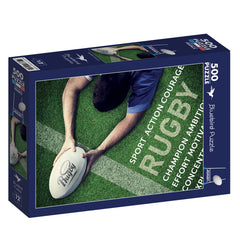 Bluebird Rugby Touch Jigsaw Puzzle (500 Pieces)