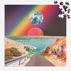 Galison Cosmic Rainbow Jigsaw Puzzle (500 Pieces)