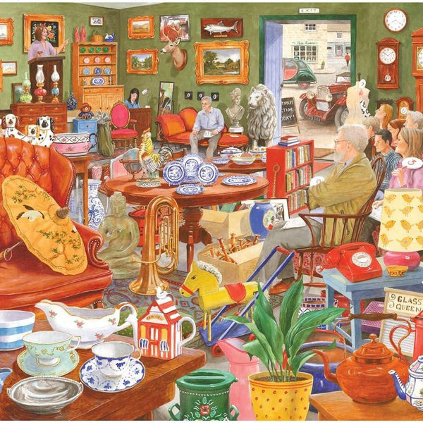 House of Puzzles Going Going Gone Jigsaw Puzzle (1000 Pieces)