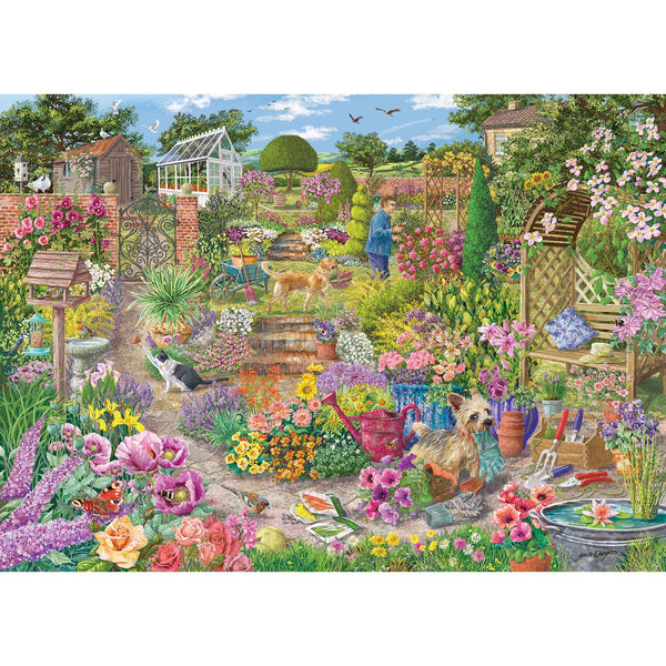 Gibsons Garden in Bloom  Jigsaw Puzzle (1000 Pieces)