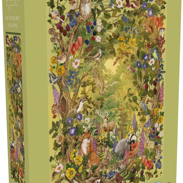 Gibsons The Art File Sunlight Glade Jigsaw Puzzle (1000 Pieces)