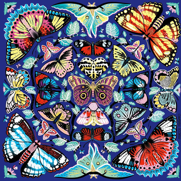Galison Kaleido Butterflies Jigsaw Puzzle (500 Pieces)