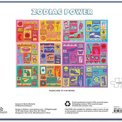 Galison Zodiac Power Jigsaw Puzzle (1000 Pieces) DAMAGED BOX