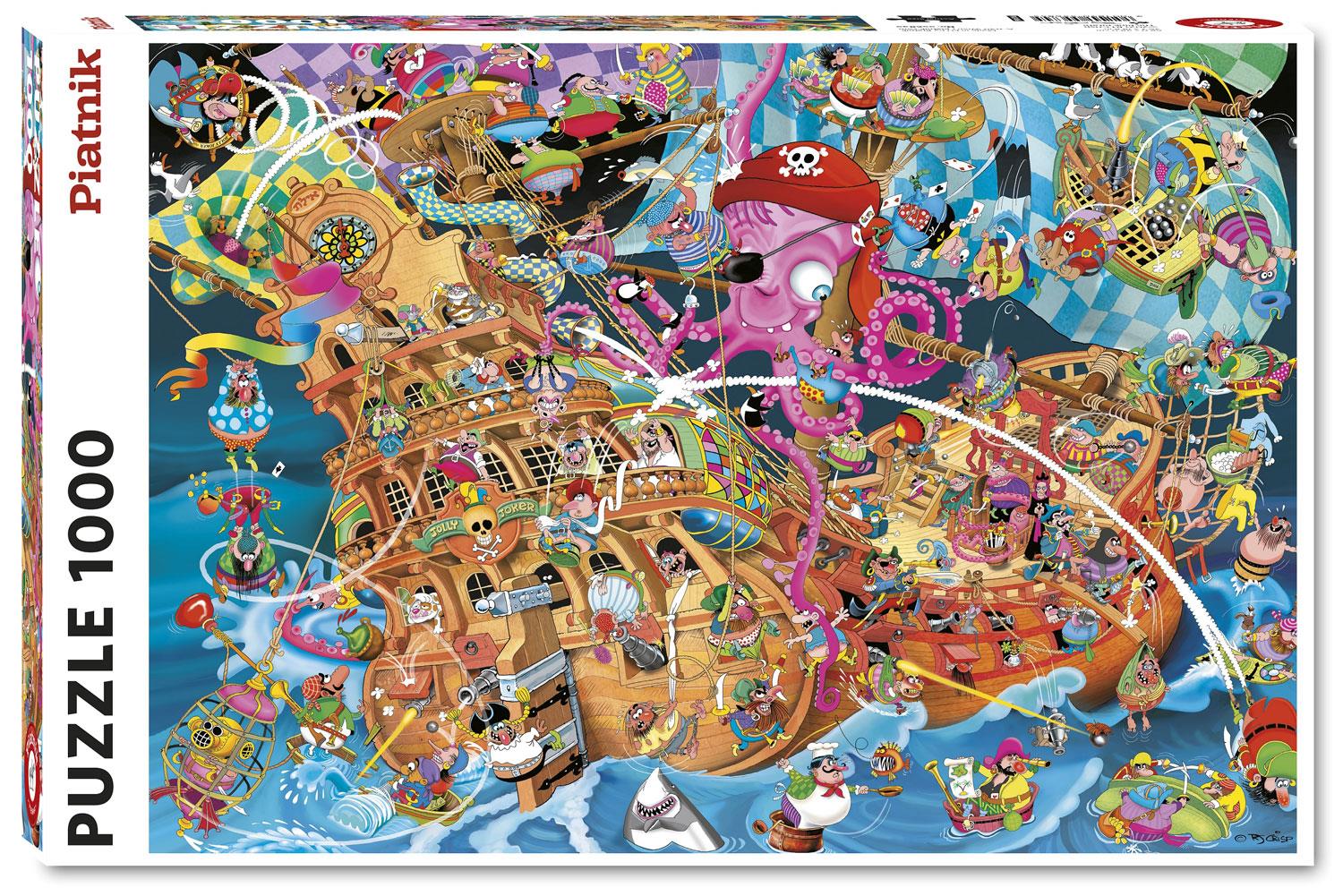 Piatnik The Pink Pirate Jigsaw Puzzle (1000 Pieces)