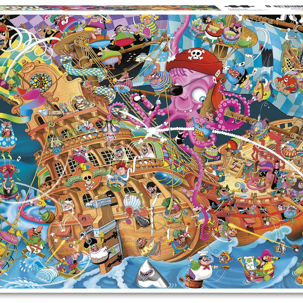 Piatnik The Pink Pirate Jigsaw Puzzle (1000 Pieces)