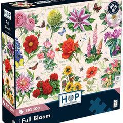 House of Puzzles Full Bloom BIG Jigsaw Puzzle (500 XL Pieces)