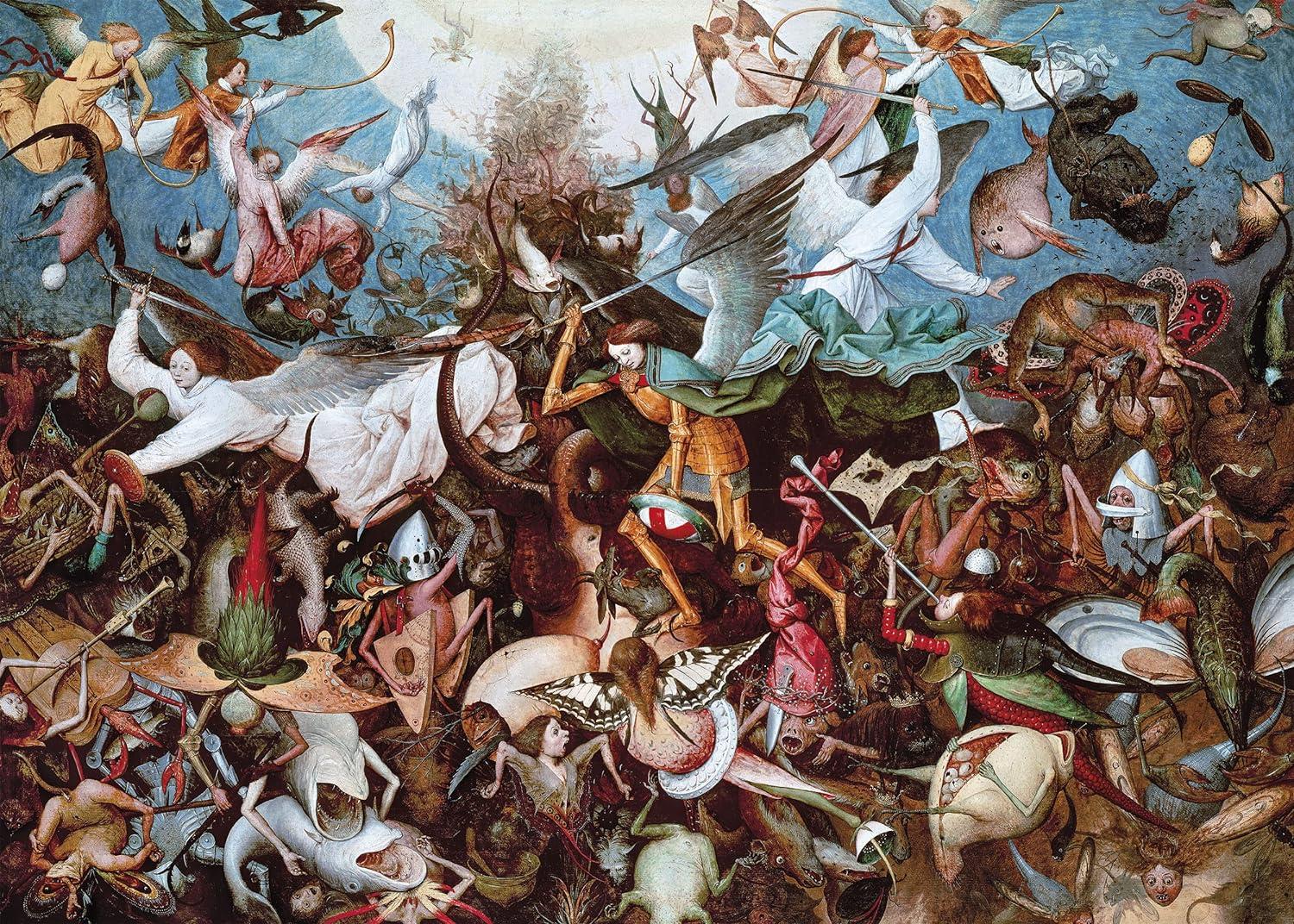 Clementoni Museum The Fall Of The Rebel Angels Jigsaw Puzzle (1000 Pieces)