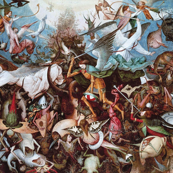 Clementoni Museum The Fall Of The Rebel Angels Jigsaw Puzzle (1000 Pieces)