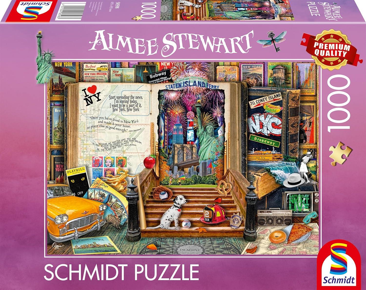Schmidt Aimee Stewart Memories of New York Jigsaw Puzzle (1000 Pieces)