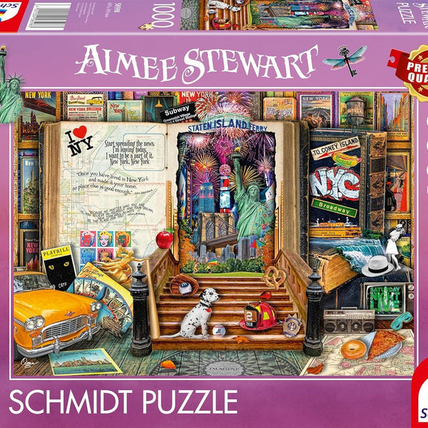 Schmidt Aimee Stewart Memories of New York Jigsaw Puzzle (1000 Pieces)