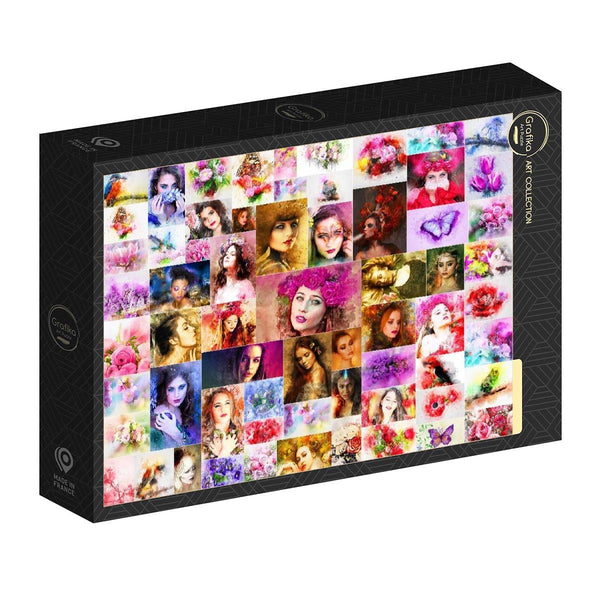 Grafika Women Collage Jigsaw Puzzle (500 Pieces)