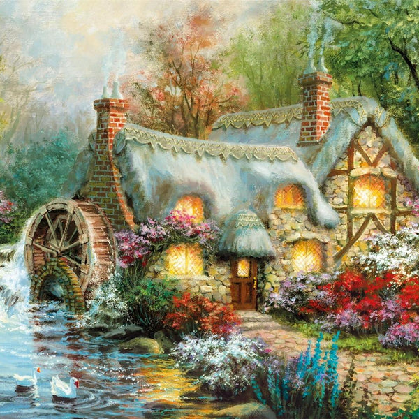 Clementoni Country Retreat Jigsaw Puzzle (1500 Pieces)