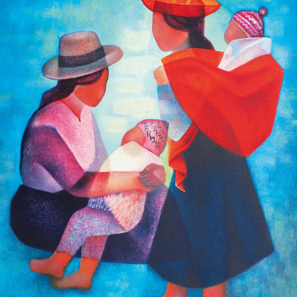 Bluebird Art Louis Toffoli - Famille Peruvienne Jigsaw Puzzle (1000 Pieces)