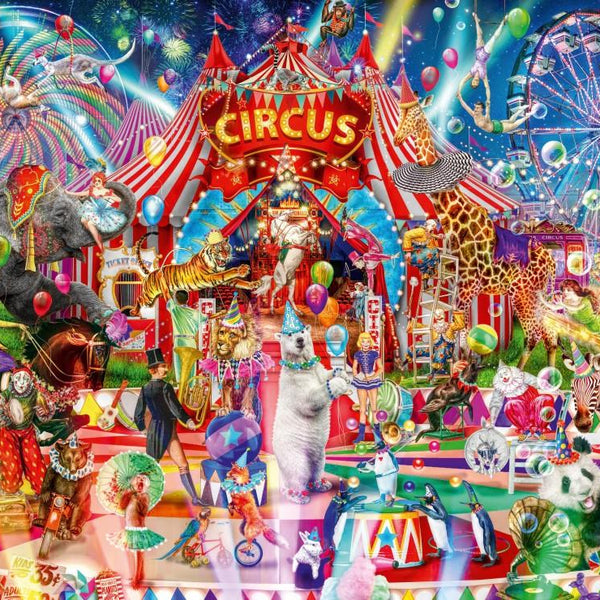 Bluebird A Night at the Circus Jigsaw Puzzle (500 Pieces)