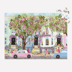 Galison Spring Terrace, Joy Laforme Jigsaw Puzzle (1000 Pieces)