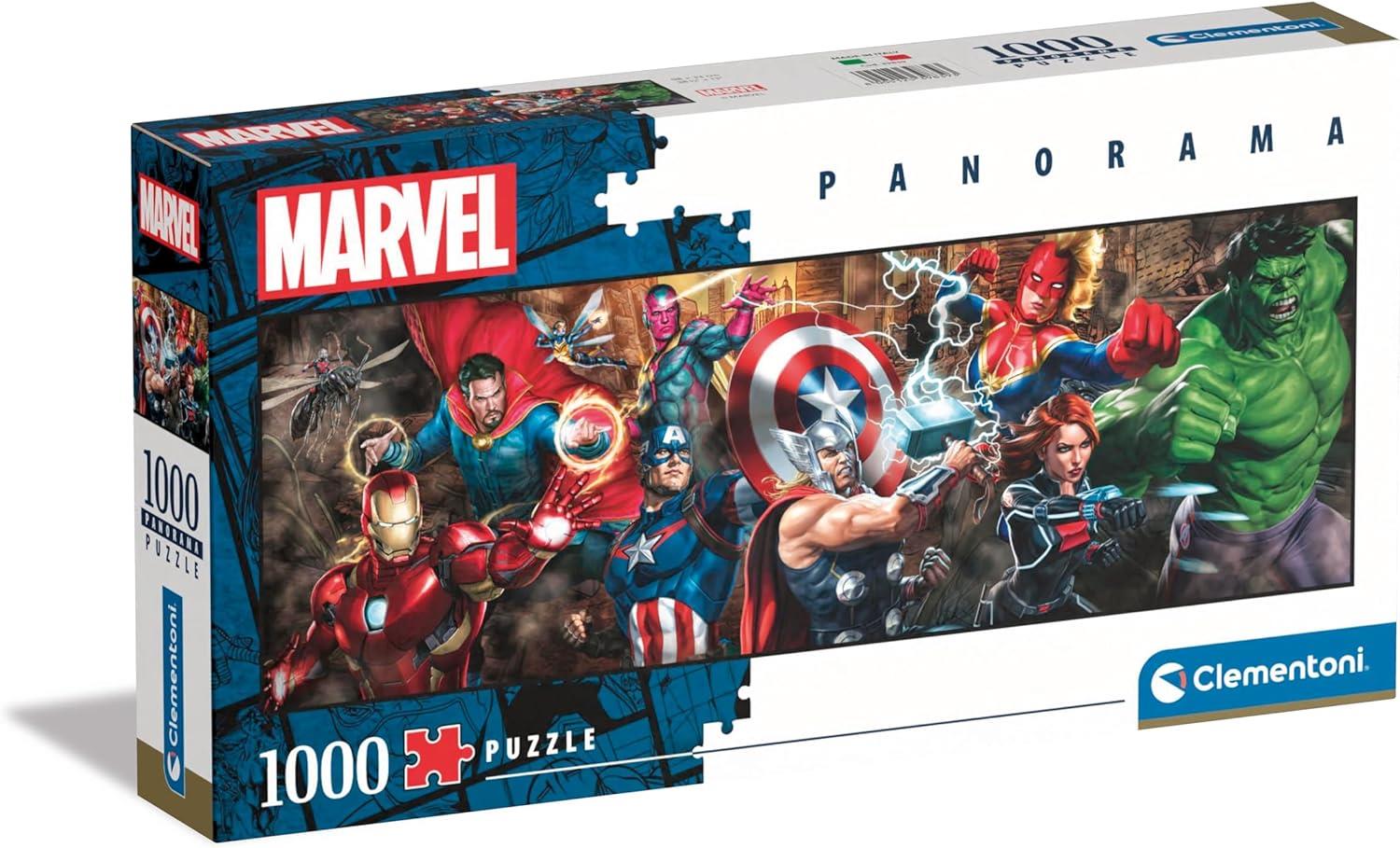 Clementoni Marvel Avengers Panorama Jigsaw Puzzle (1000 Pieces)