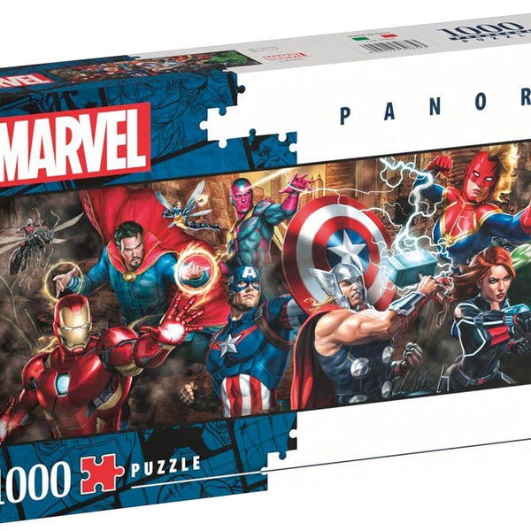 Clementoni Marvel Avengers Panorama Jigsaw Puzzle (1000 Pieces)