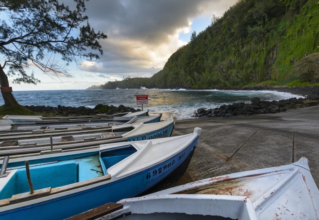 Bluebird Anse des Cascades, La Réunion, France Jigsaw Puzzle (1000 Pieces)