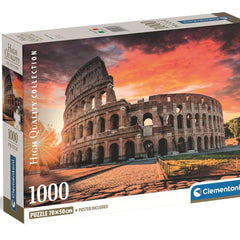 Clementoni Roman Sunset Jigsaw Puzzle (1000 Pieces)