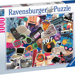 Ravensburger The 90’s Jigsaw Puzzle (1000 Pieces)