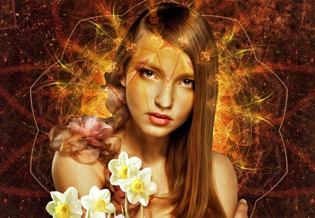 Bluebird The Flower Woman Jigsaw Puzzle (1000 Pieces)