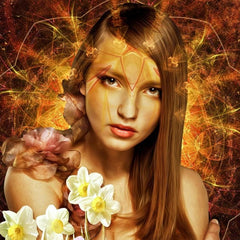 Bluebird The Flower Woman Jigsaw Puzzle (1000 Pieces)