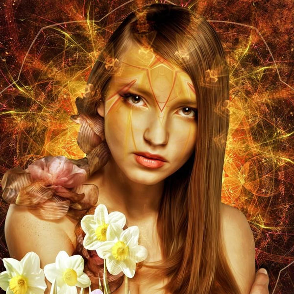 Bluebird The Flower Woman Jigsaw Puzzle (1000 Pieces)