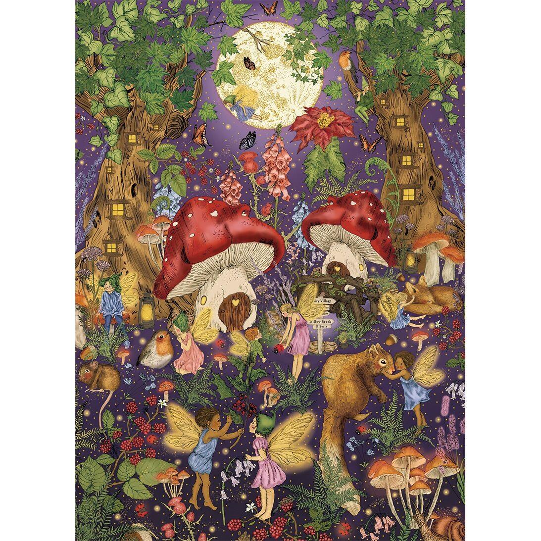 Gibsons Fairy Tale, The Art File Jigsaw Puzzle (1000 Pieces) DAMAGED BOX