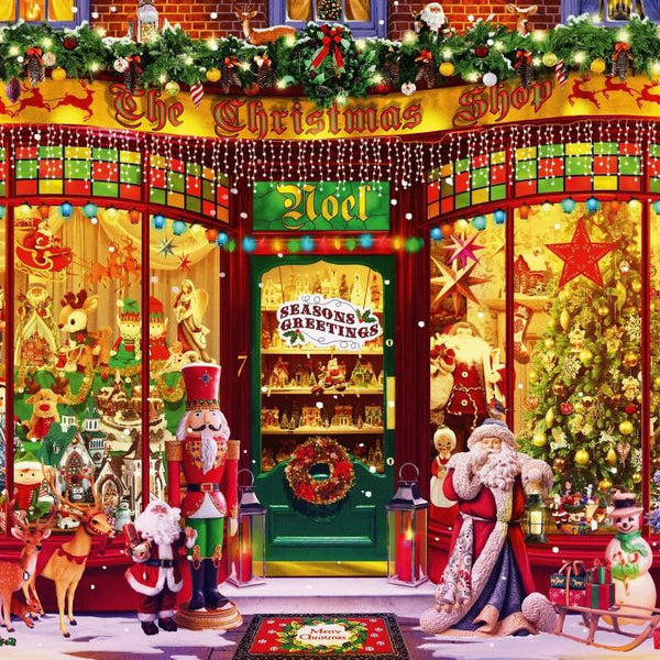 Bluebird Festive Shop Jigsaw Puzzle (2000 Pieces)