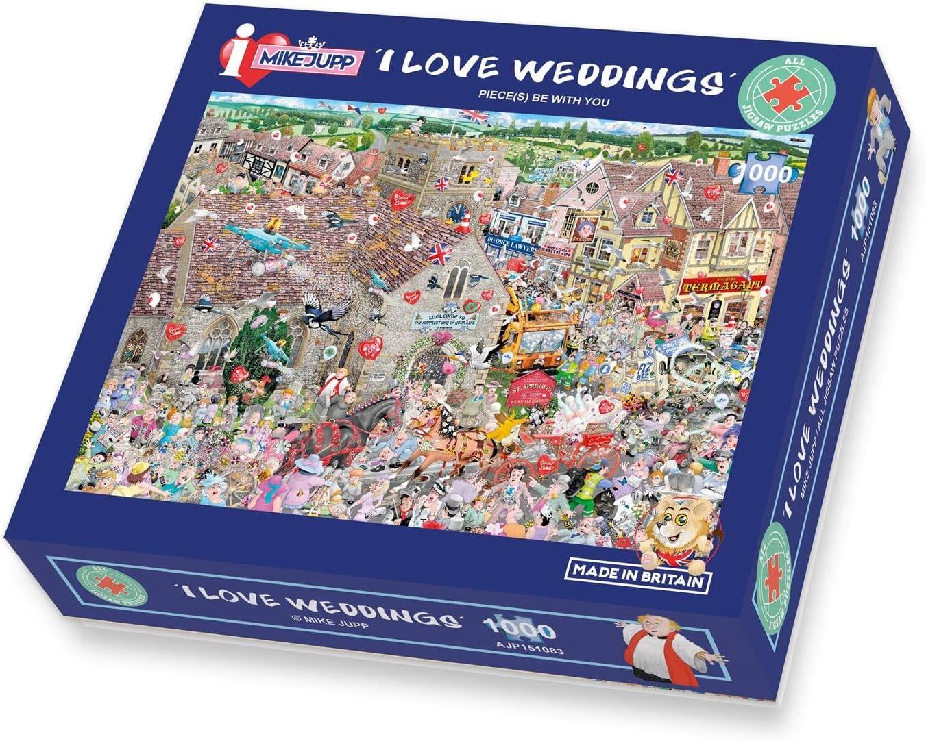 I Love Weddings, Mike Jupp Jigsaw Puzzle (1000 Pieces) PDK