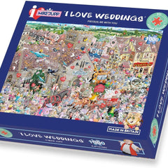 I Love Weddings, Mike Jupp Jigsaw Puzzle (1000 Pieces)