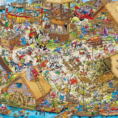 Ravensburger Ray's Comic Series - Time Travel No. 1 Classic Era Jigsaw Puzzle (1000 Pieces)