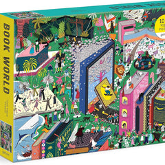 Galison Book World Jigsaw Puzzle (1000 Pieces)