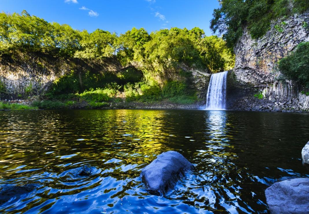 Bluebird Bassin de la Paix, La Réunion, France Jigsaw Puzzle (1000 Pieces)